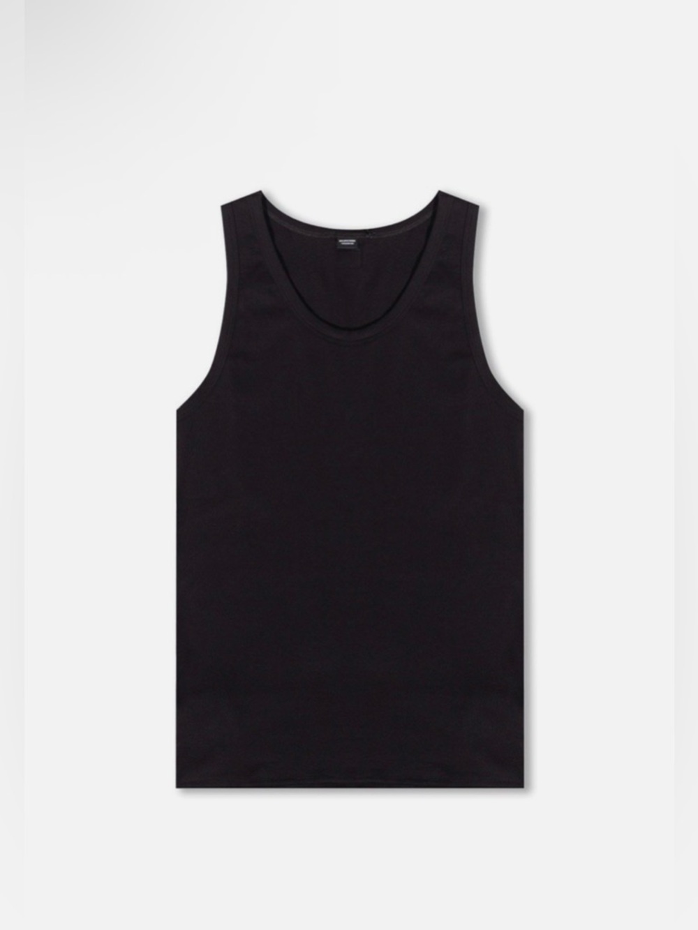 Balenciaga Soft Cotton Jersey Tank Top